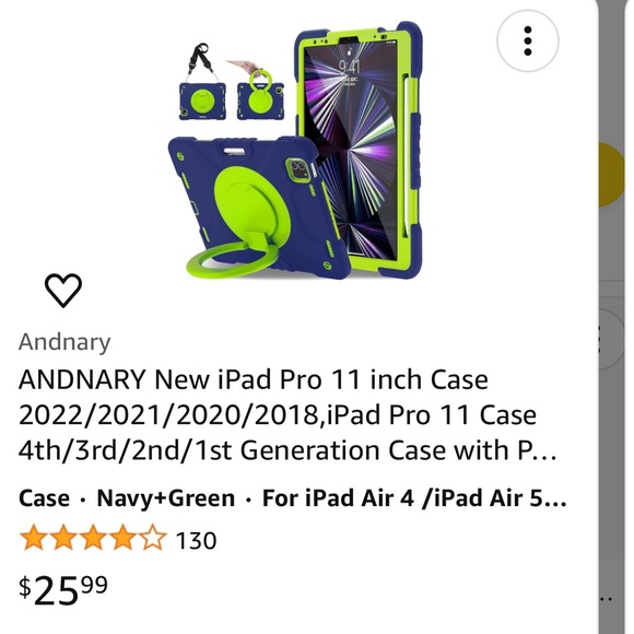 Andnary new 11” iPad Pro case - Picture 2 of 9